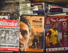 Collection of Wolverhampton Wanderers match programmes to include 2009/2010 home issues with
