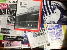 Selection of FA Cup, League Cup, European and other semi-finals from 1960's onwards, many