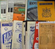 Selection of mainly 1950's programmes to include 1950/1951 Reading v Crystal Palace, 1954/1955