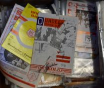 Selection of Scottish Football programmes featuring Dundee, Hamilton 1970s, Queens Park Rangers,