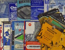 1961/1962 Wolverhampton Wanderers match programmes to include homes (25) including International XI,