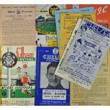 Selection of Mixed 1940's football programmes varying from 1945/1946 to 1949/1950 contained in one