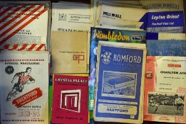 Assorted Selection of 1960s onwards London Club Football Programmes to include teams such as
