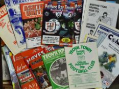 Assorted Selection of Non-League Football Programmes to include some Finals and Semi-Finals from