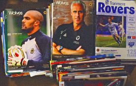 Collection of Wolverhampton Wanderers match programmes to include 2008/2009 and 2009/2010, homes and