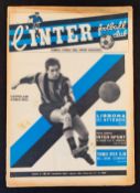 1967 European Cup Final Inter Milan v Celtic official club magazine produced by Inter Milan May 1967