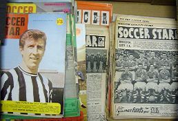 Selection of Various Football Magazines to include 1930s Topical Times, 1950s/60s Soccer Star,