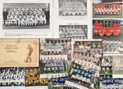 Colour team postcard size photographs (issued by Sport) 1949/1950 to include Manchester City,