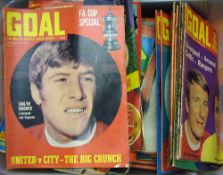 Quantity of 1960s Goal Magazine in mixed condition F/G, worth inspecting (Quantity) Box