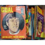 Quantity of 1960s Goal Magazine in mixed condition F/G, worth inspecting (Quantity) Box