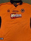 Wolverhampton Wanderers player shirt, No. 23 Ince, 26 May 2003 Play Off Final at Millenium