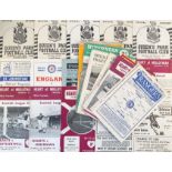 1950's Scottish match programmes including 1947/1948 Queens Park v Airdrie, 1958/1959 Hearts v