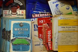 Selection of 1960s Football Programmes to include teams such as Manchester United, Liverpool,