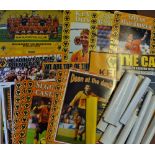 Wolverhampton Wanderers Express & Star posters together with other examples from the 1990s (Box)