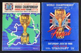 1966 World Cup Final match programme, original issue, England v West Germany 30 July 1966 weighs