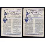 FA Cup semi-final 1949/1950 Chelsea v Arsenal football programme 18 March plus replay match