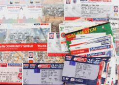 Collection of match tickets for Charity Shield 1988, 2002, 2003, 2005, Play off Finals 1990's and