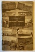 1938/1939 Football League Jubilee Southport v Accrington Stanley match programme August 1938.