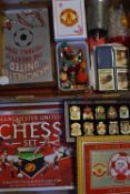 Selection of Manchester United related Football items to consist of 3D model, framed prints and
