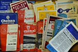 Assorted Selection of 1960s onwards Football Programmes to include teams such as Shrewsbury Town,