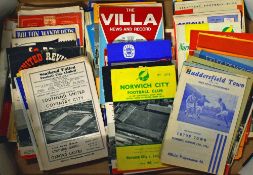 1960's Football programmes covering both league and cup with a good mix of league clubs to include