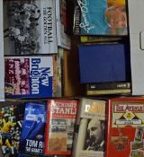 Selection of football books to include History of Bradford Park Ave, Accrington Stanley, World