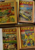 Tiger/Hurricane comics featuring Roy of the Rovers January-June 1968 (in 1 black bound volume),