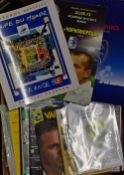 Football programmes various specials British and Foreign to consist of friendly's, Non league,