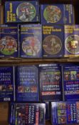 Collection of Rothmans Football Year Books 1973/1974, 1975/1976, 1978/1979, 1979/1980, 1980/1981,