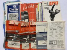 Assorted Selection of Football Programmes from 1960s onwards to include teams such as Walsall,