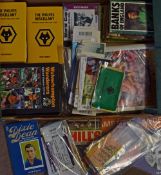 Wolverhampton Wanderers related football items to consist of The Wanderer magazine 1995-97, large