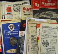 Collection of 1940's/1950's football programmes to include 1951/1952 Southampton v Blackburn Rovers,