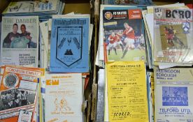 Quantity of Non-League Football Programmes to include teams such as Weston Super-Mare, The Grocers