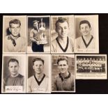 Wolverhampton Wanderers postcard size b&w player photographs by A. Wilkes & Son, to include Bobby
