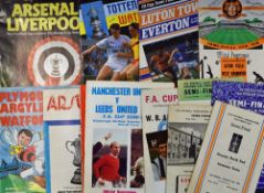 Collection of FA Cup semi-final match programmes to include 1957 West Bromwich Albion v Aston Villa,