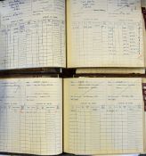 Halifax Town Football Club Antique Shareholders Ledgers dated 1911 onwards with many from 1920's,