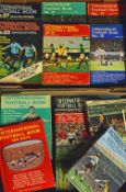 Excellent collection of The International Football Book complete run from no. 1 (1959) to the 1994