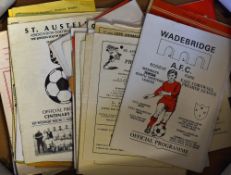 Non-League match programmes to include 1951/1952 Bideford v St. Austell (FAC replay), 1948/1949