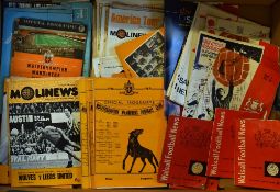 Mixed Selection of 1960s onwards Football Programmes to include teams such as Coventry City,