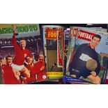 Assorted Football memorabilia from 1950's onwards to include 1966 World Cup publications, Charles