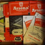 Collection of Assorted 1950's football programmes to include 1956/1957 Stoke City v Radnicki, 1955/