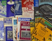 1962/1963 Wolverhampton Wanderers match programmes to include homes (24) including Honved (F),