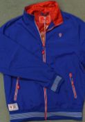 Manchester United 'Heritage Collection' Devil Lightweight Jacket in Marine blue size M, in very good