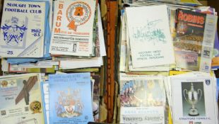 Selection of Non-League Football Programmes to include teams such as Wokingham Town, Worcester City,