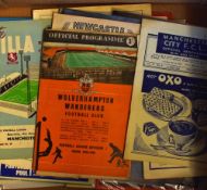 Collection of Manchester City football programmes to include homes 1947/1948 Derby County, 1948/1949