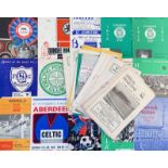 Collection of Celtic match programmes, homes and aways from early 1960's (33) into the 1970's - Good