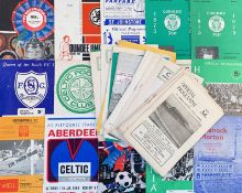Collection of Celtic match programmes, homes and aways from early 1960's (33) into the 1970's - Good