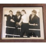 Boxing - Billy Walker 'Golden Boy' (b.1939) Heavyweight Boxer Original Photograph - taken in 1963