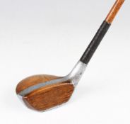 R.G Tyler Pat Pending combination alloy and wood brassie golf club c.1928 - interesting alloy