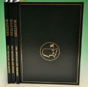 Masters Official Golf Annuals (3) -for '11 (Schwartzel), '12 (Bubba Watson), and '13 (Adam